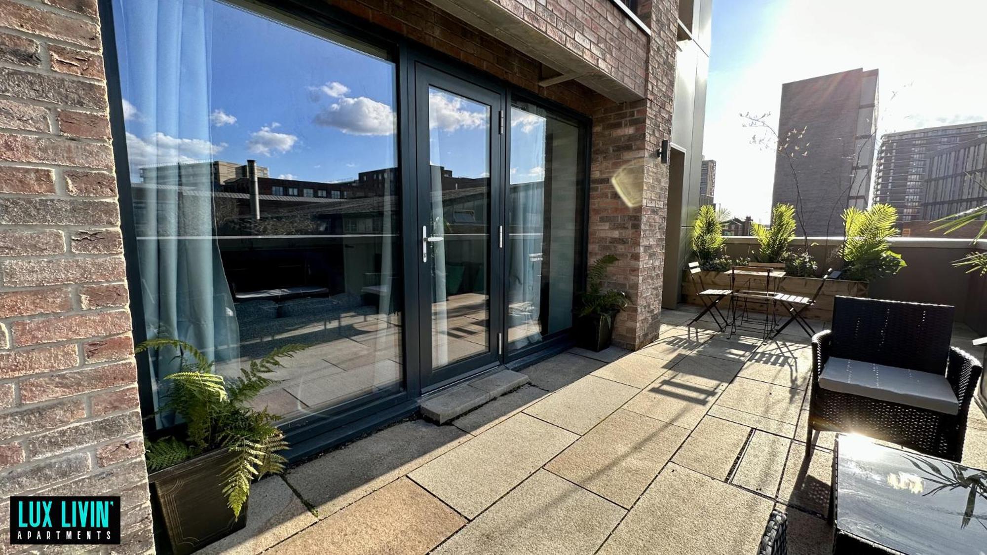 Lux Livin' Apartments - Luxury 2 Bed Apartment With Sky Garden Manchester Zimmer foto